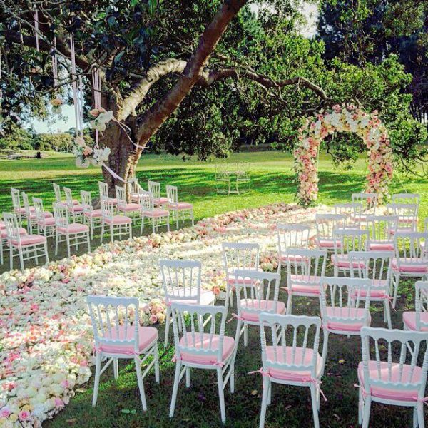 Outdoor Wedding Aisles