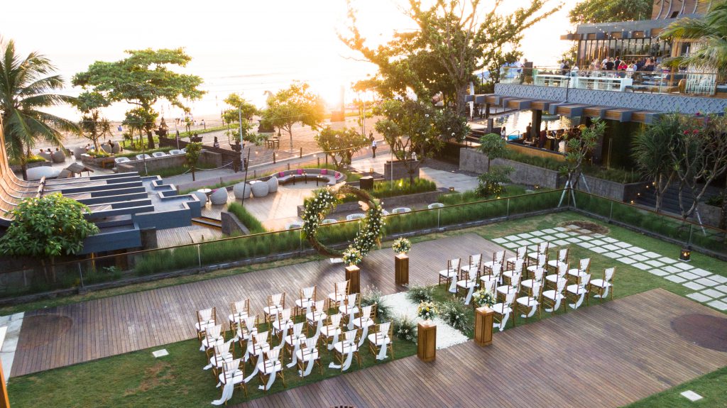 Hotel Indigo Bali Seminyak Beach 5 Star Beach Resort Wedding Ceremony Package by Parties2Weddings