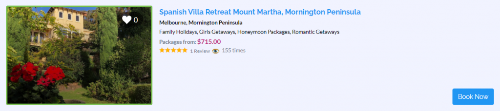 Honeymoon in Melbourne, Victoria - Villa Mallorca - Parties2Weddings